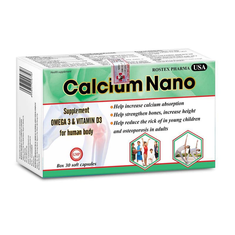 Calcium Nano Hop Xanh La Calcium Nano Hop Xanh La