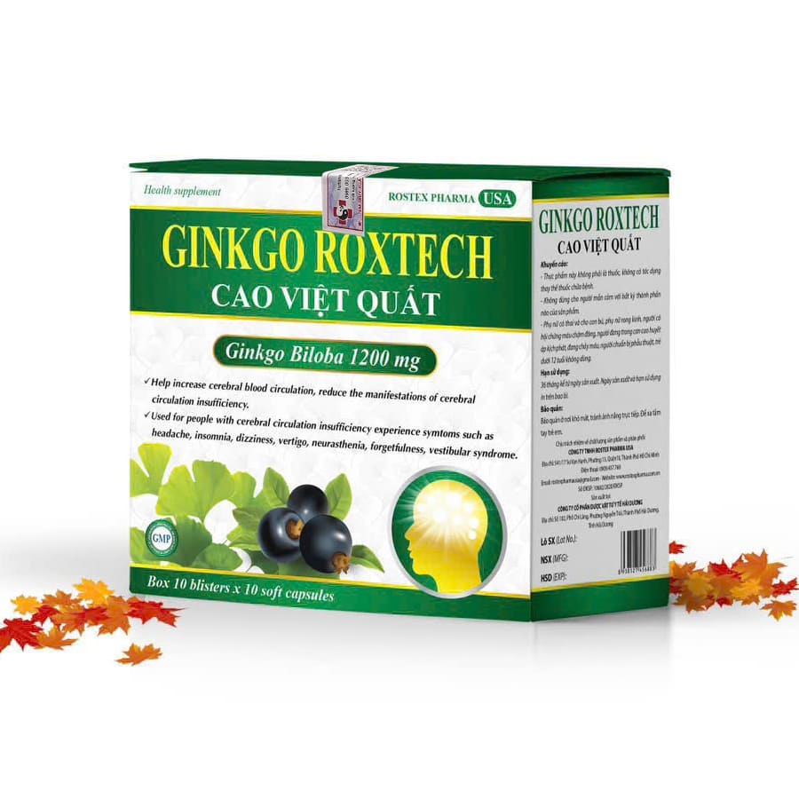 Ginkco Roxtech Cao Viet Quat Xanh Ginkco Roxtech Cao Viet Quat Xanh